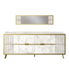 Asir Credenza con 4 ante Frida Bianco