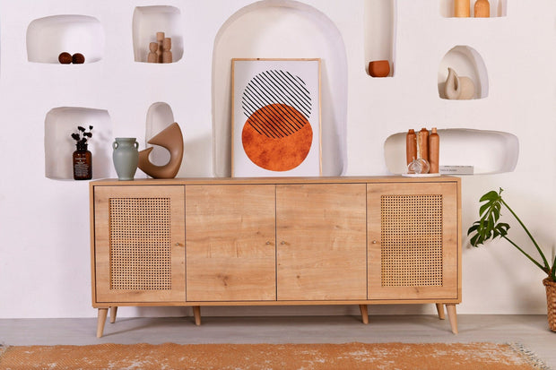 Asir Credenza con 4 ante Hazeran Quercia