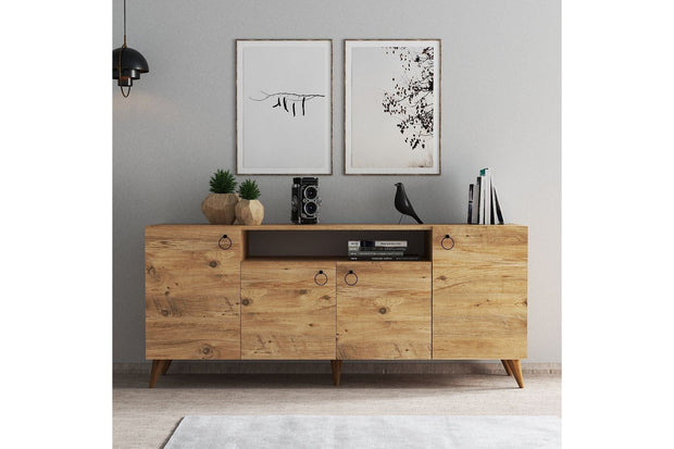 Asir Credenza con 4 ante Karol 0202 Pino