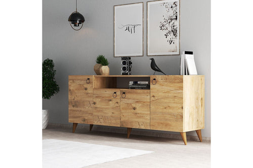 Asir Credenza con 4 ante Karol 0202 Pino