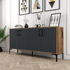 Asir Credenza con 4 ante Kiev 160 Noce