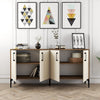 Asir Credenza con 4 ante Kiev 160 Noce