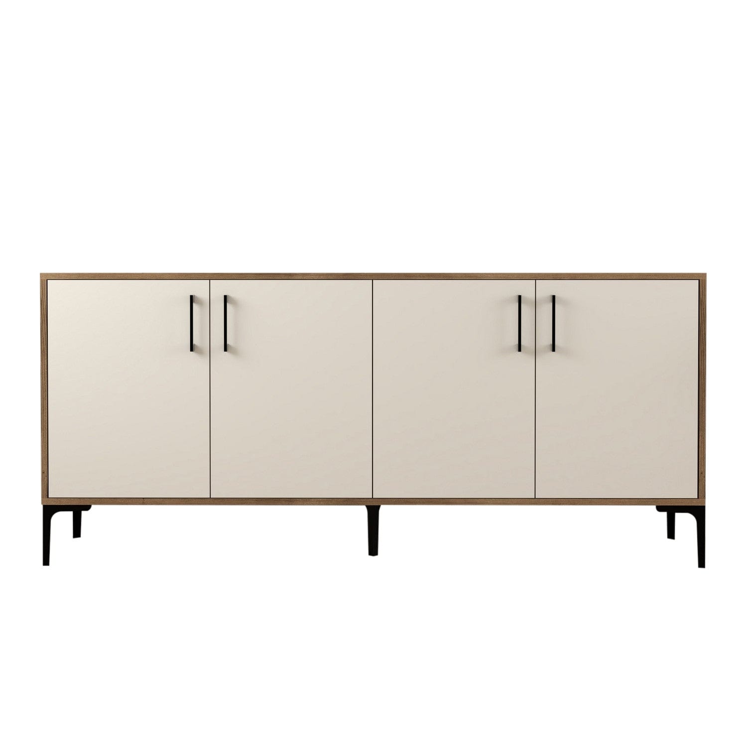 Asir Credenza con 4 ante Kiev Crema