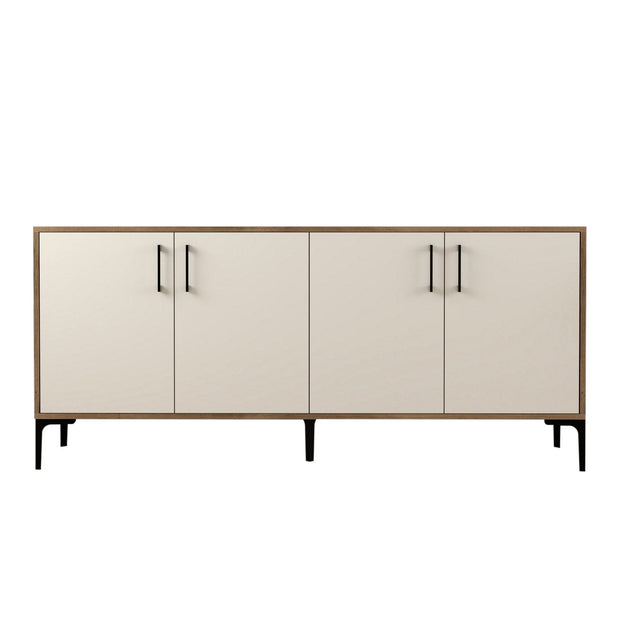 Asir Credenza con 4 ante Kiev Crema