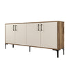 Asir Credenza con 4 ante Kiev Crema