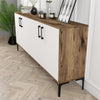 Credenza con 4 ante Kiev Noce (3)