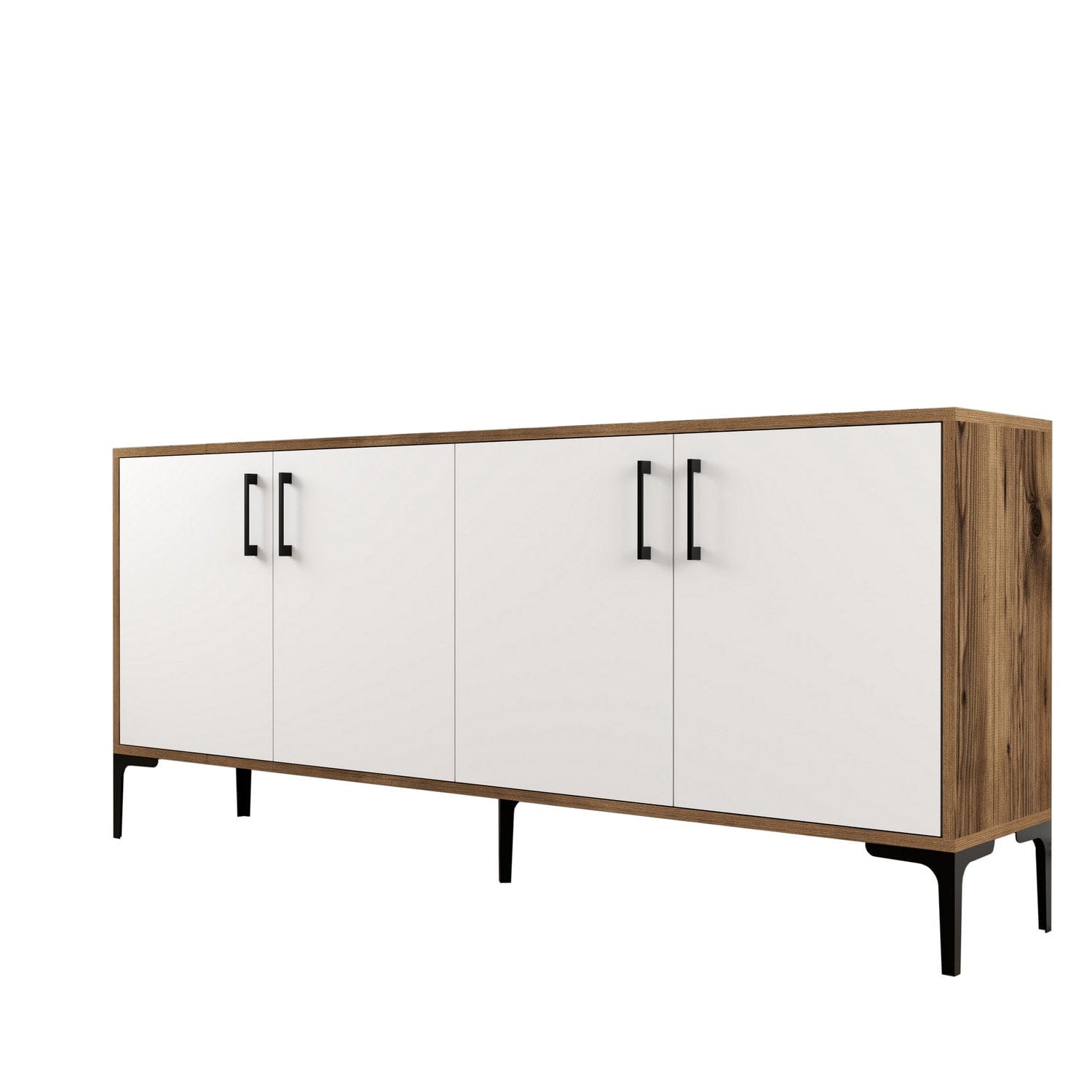 Credenza con 4 ante Kiev Noce (4)