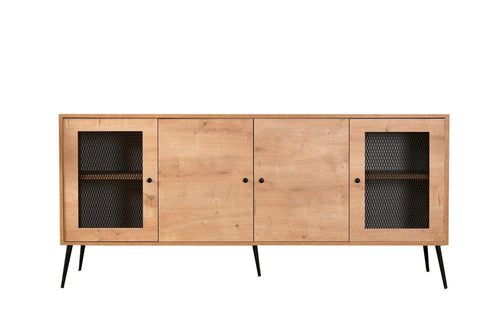 Asir Credenza con 4 ante Levander Quercia