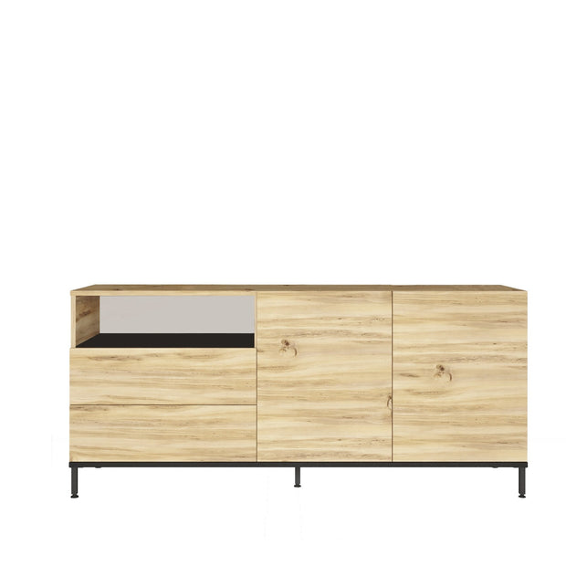 Asir Credenza con 4 ante Livia 32 Quercia