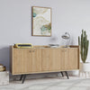 Asir Credenza con 4 ante Lizbon Quercia