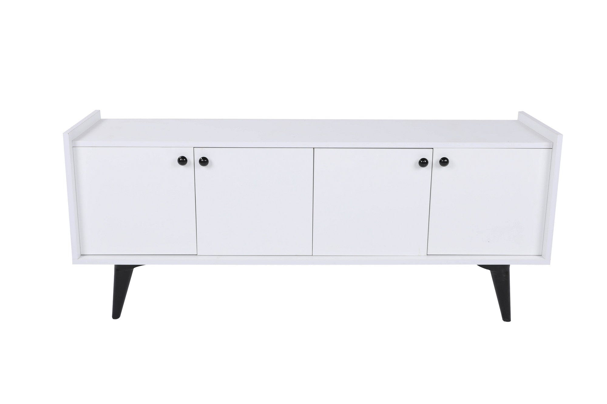 Asir Credenza con 4 ante Lugano Bianco