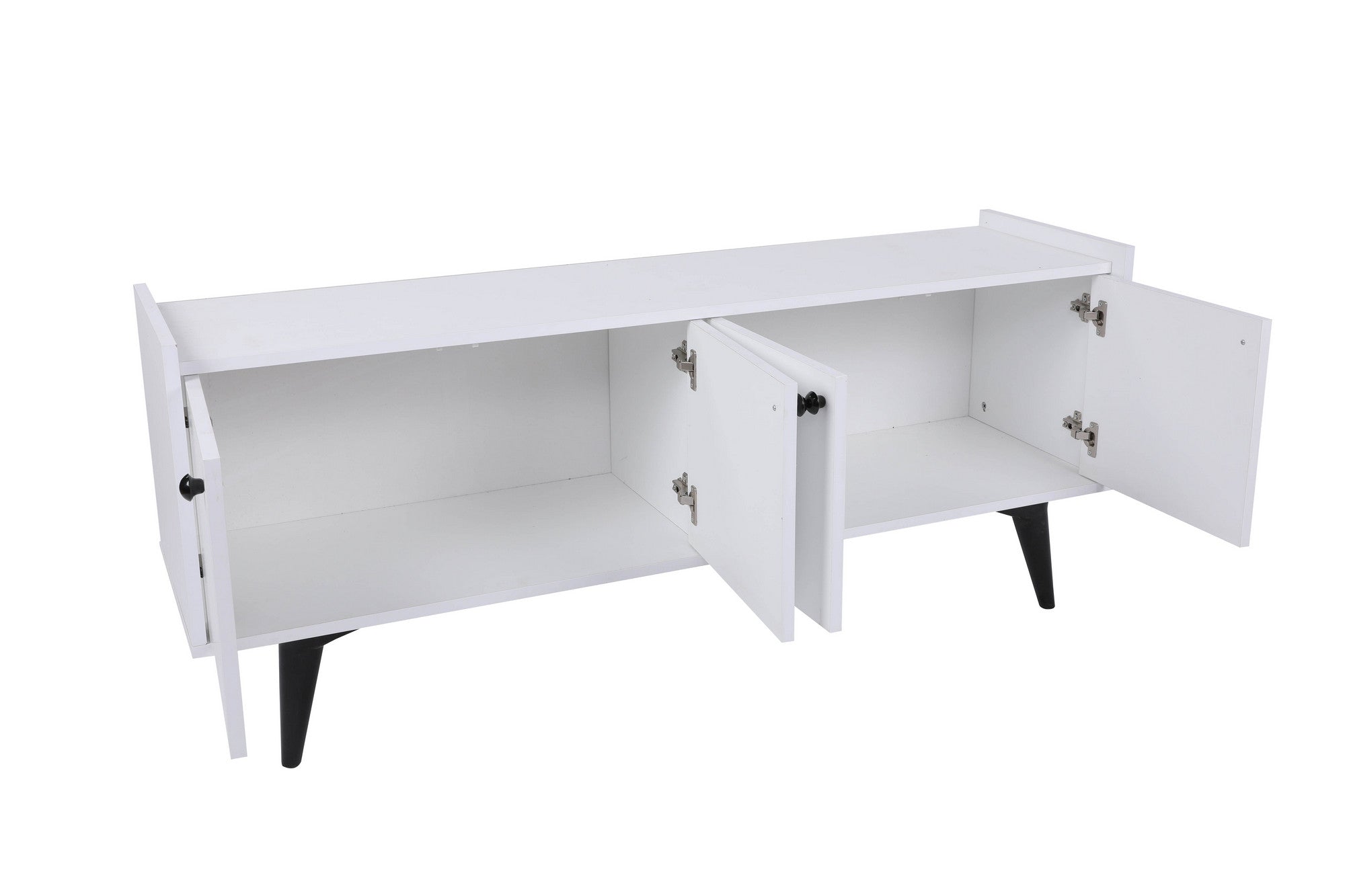 Asir Credenza con 4 ante Lugano Bianco