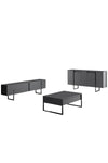 Asir Credenza con 4 ante Luxe Noce