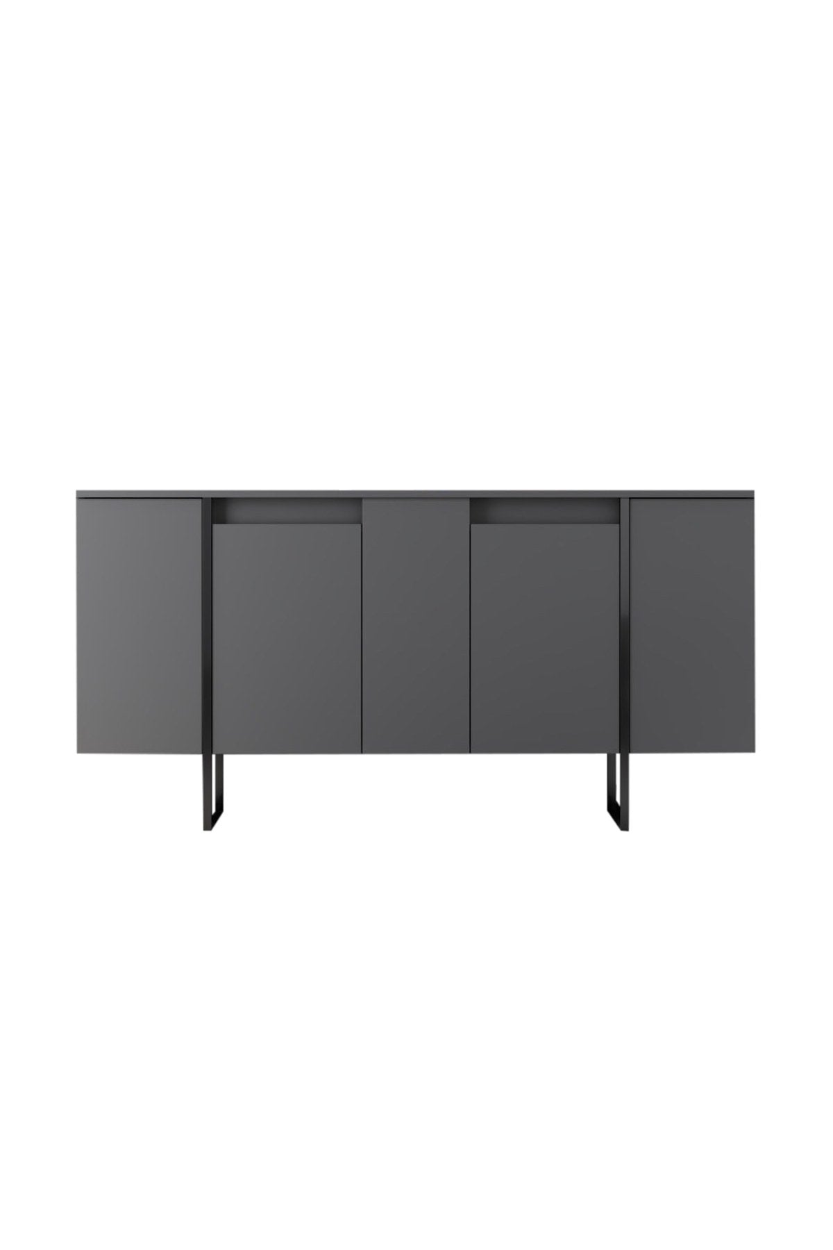 Asir Credenza con 4 ante Luxe Noce