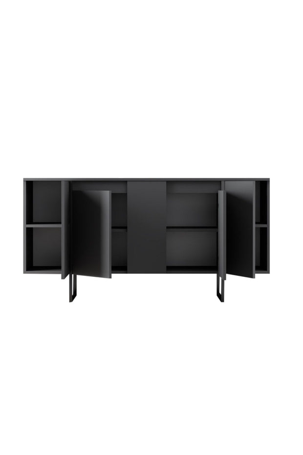 Asir Credenza con 4 ante Luxe Noce