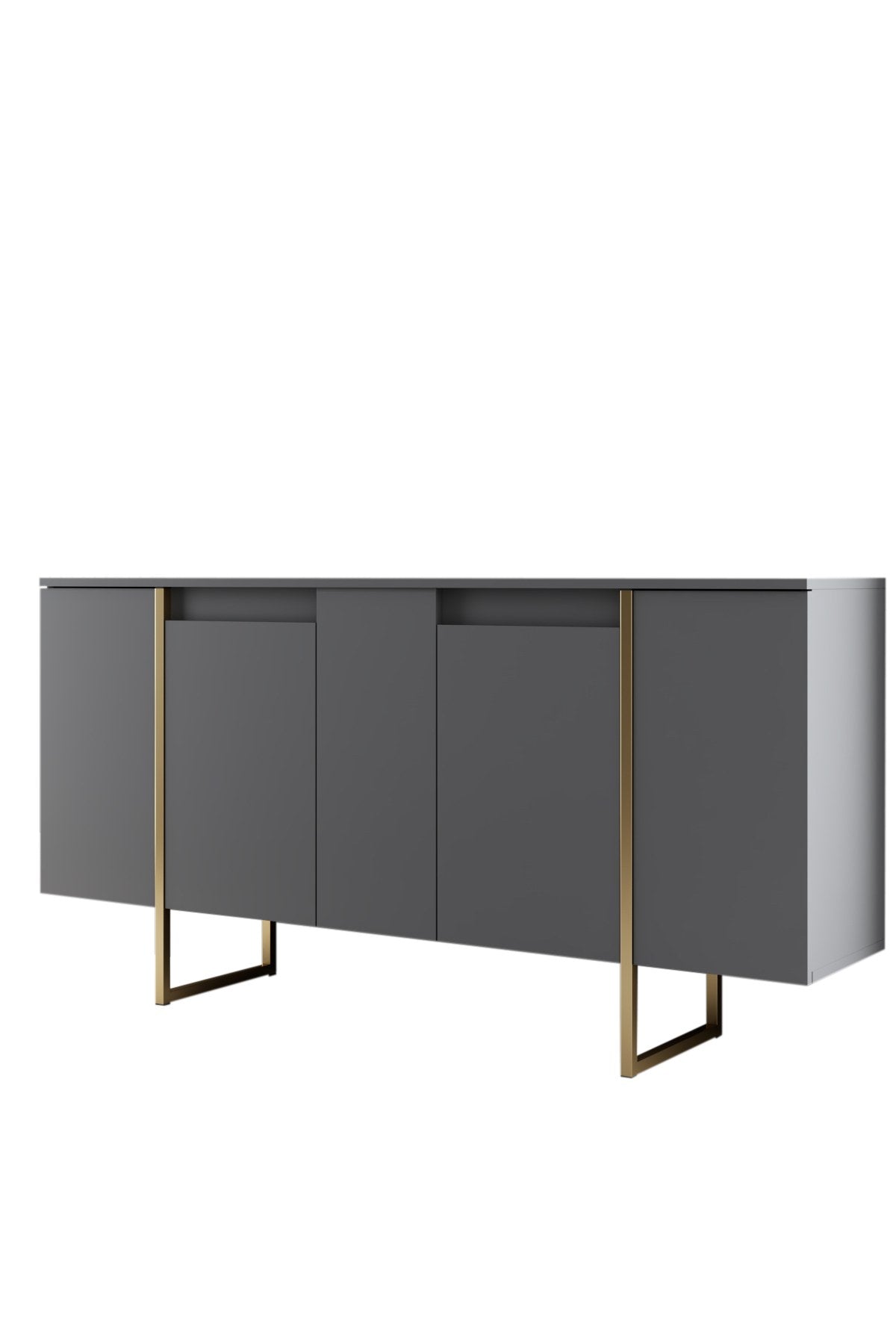 Asir Credenza con 4 ante Luxe Noce