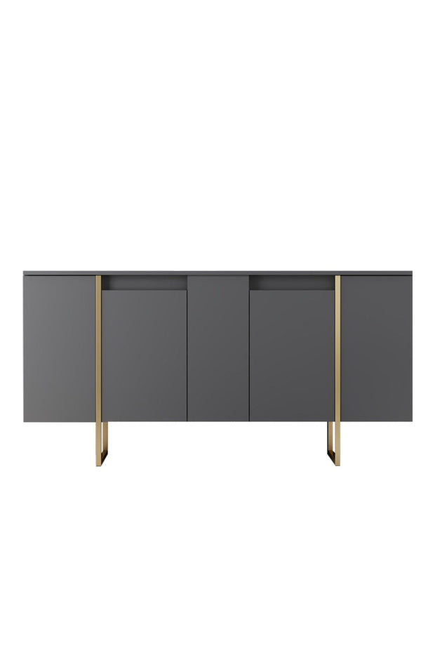 Asir Credenza con 4 ante Luxe Noce