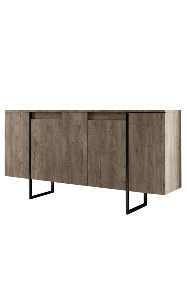 Asir Credenza con 4 ante Luxe Noce