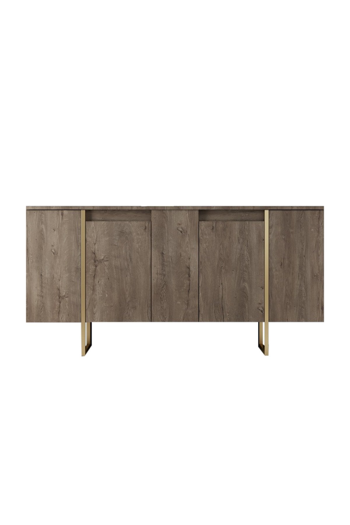 Asir Credenza con 4 ante Luxe Noce