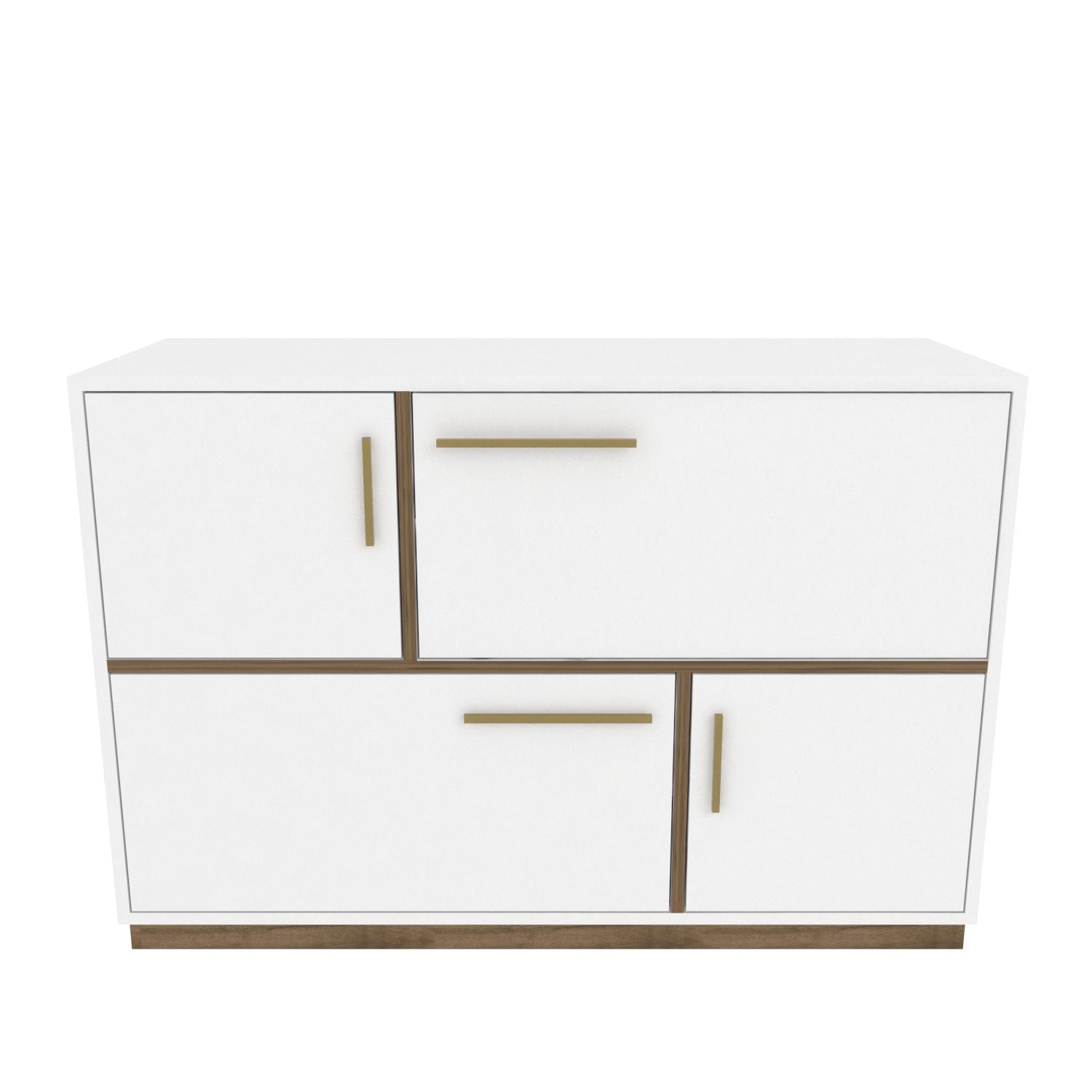 Asir Credenza con 4 ante Mares Noce