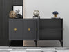 Asir Credenza con 4 ante Midas Antracite