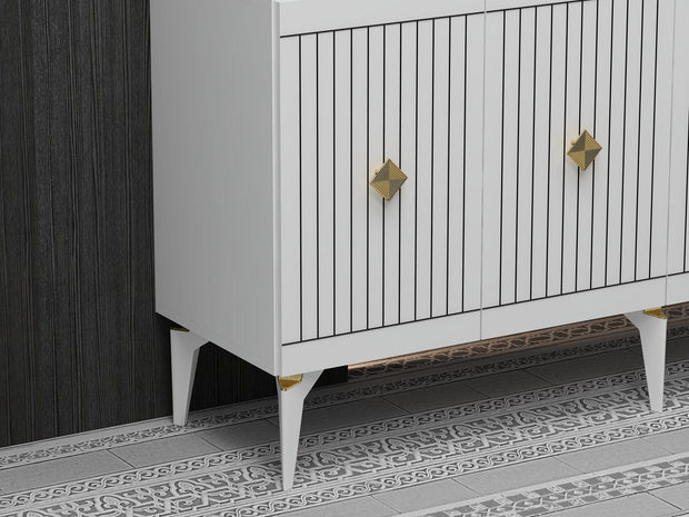 Asir Credenza con 4 ante Midas Oro