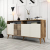 Asir Credenza con 4 ante Milan 160 Crema