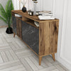 Asir Credenza con 4 ante Milan 160 Nero