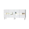 Asir Credenza con 4 ante Paris Bianco