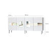 Credenza con 4 ante Paris Bianco (8)