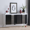 Asir Credenza con 4 ante Peeta Nero