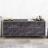 Asir Credenza con 4 ante Polka Nero