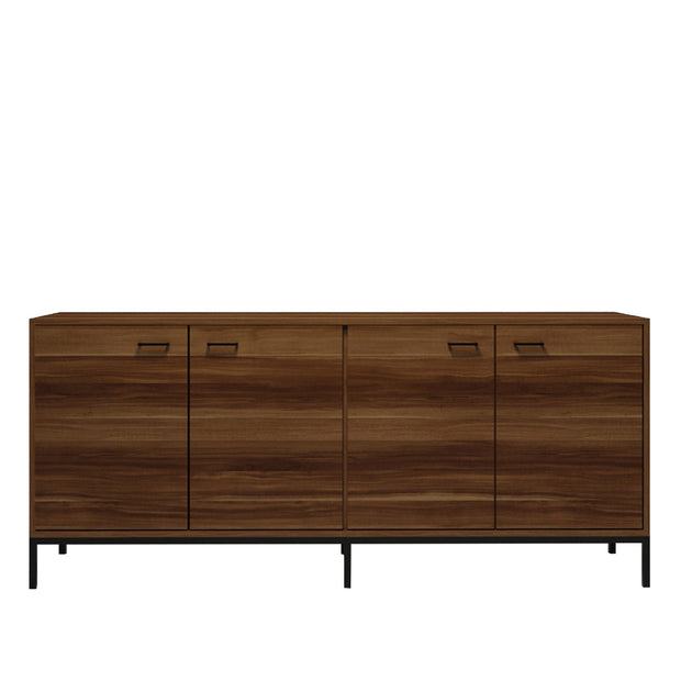 Credenza con 4 ante Porta L2002 Noce (5)