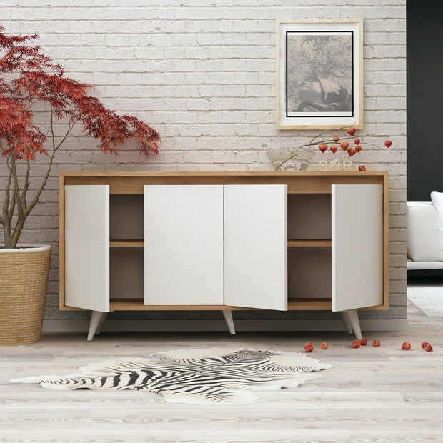 Asir Credenza con 4 ante Shans Quercia