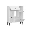 Asir Credenza con 4 ante Sidelya Bianco