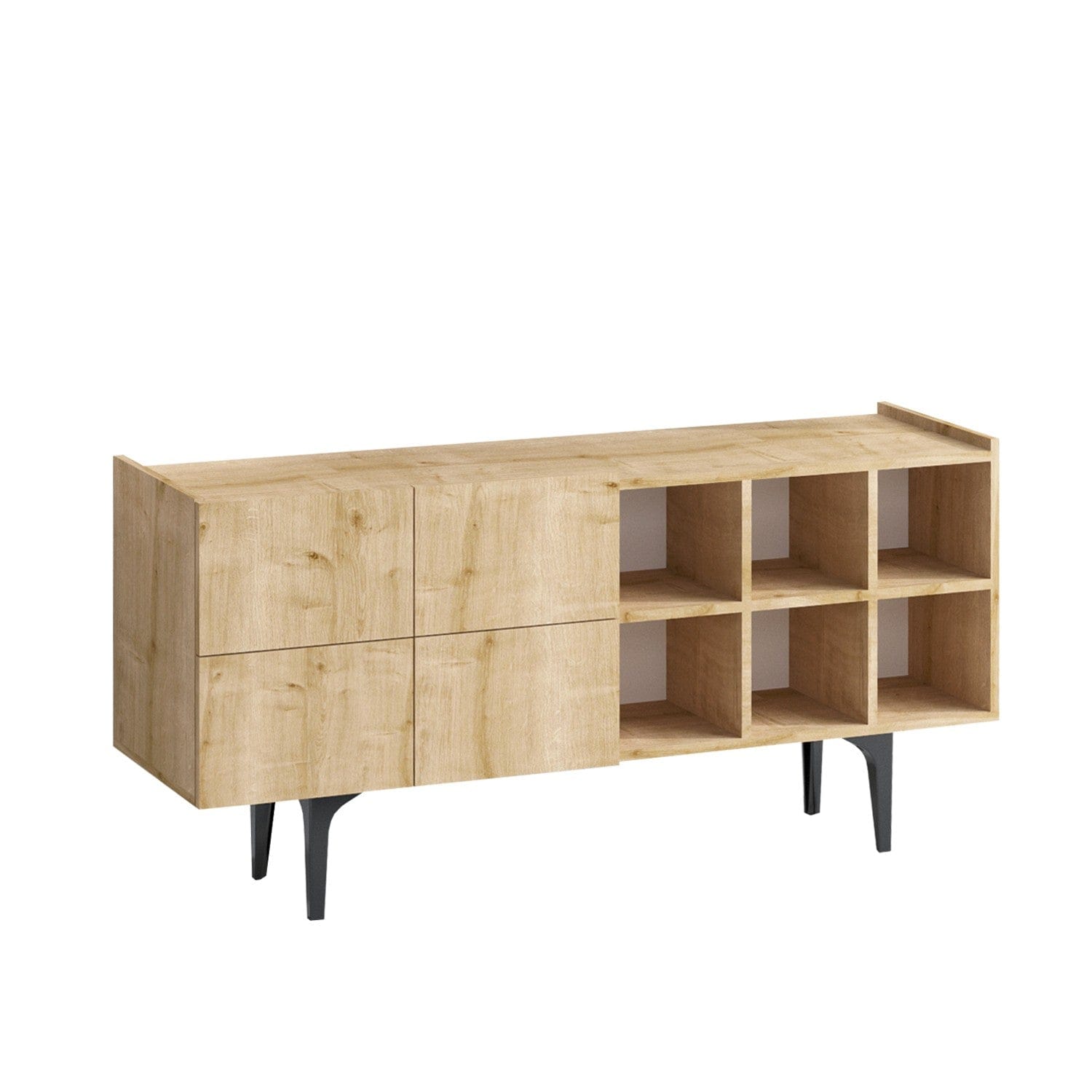 Asir Credenza con 4 ante Sirius Quercia