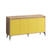 Asir Credenza con 4 ante Utah Giallo