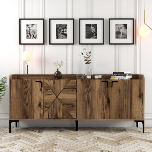 Asir Credenza con 4 ante Venedik Noce