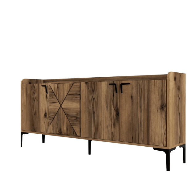 Asir Credenza con 4 ante Venedik Noce