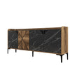 Asir Credenza con 4 ante Venedik Noce