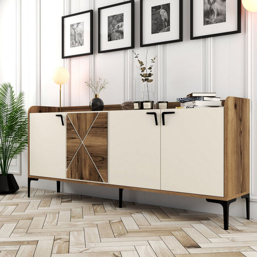 Asir Credenza con 4 ante Venedik Noce