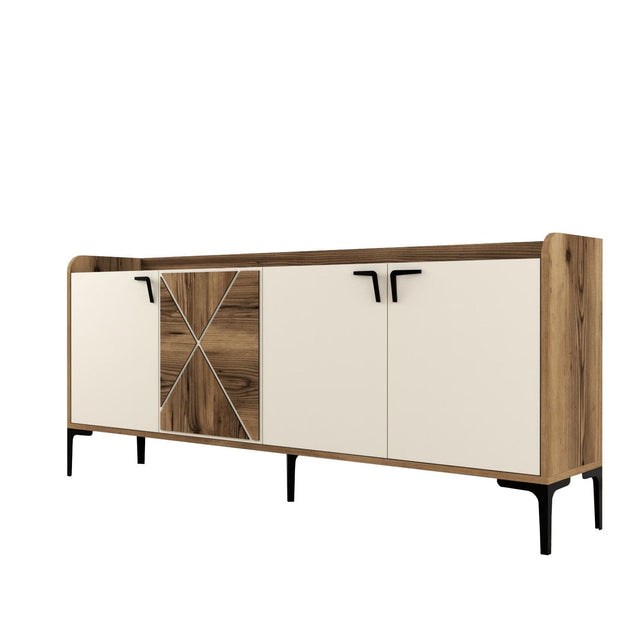 Asir Credenza con 4 ante Venedik Noce