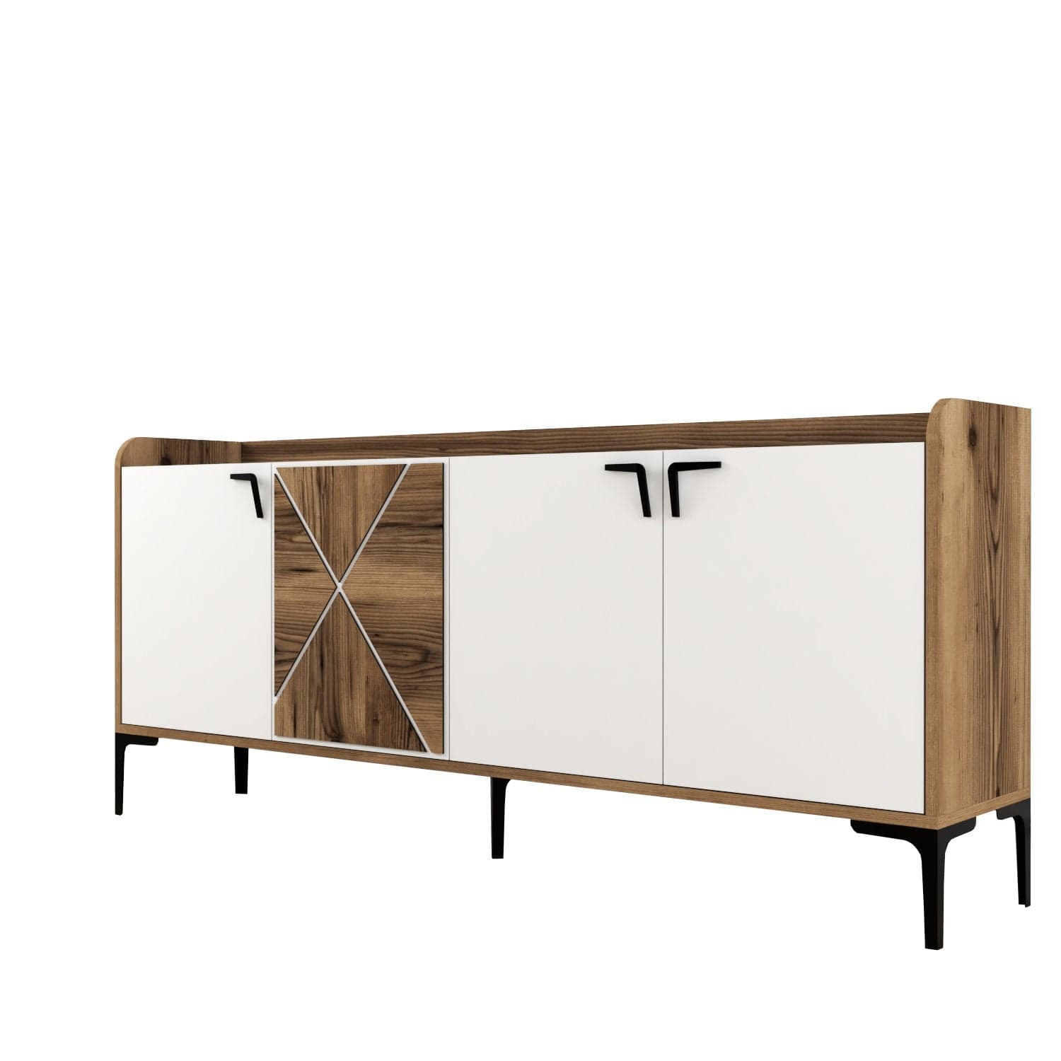 Asir Credenza con 4 ante Venedik Noce