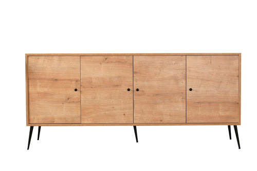 Asir Credenza con 4 ante Violet Quercia