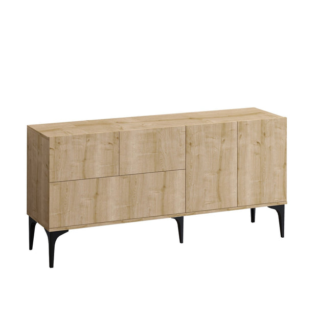 Asir Credenza con 5 ante Tress Quercia