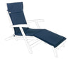Bizzotto Cuscino da esterno per lettino Poly180 Blu