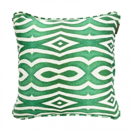 Global Art Cuscino decorativo Riverside Green / Antracite, L50xl50 cm