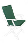 Bizzotto Cuscino seduta in tessuto sfoderabile Poly180 Verde