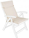 Bizzotto Cuscino seduta in tessuto sfoderabile Polyspun Beige