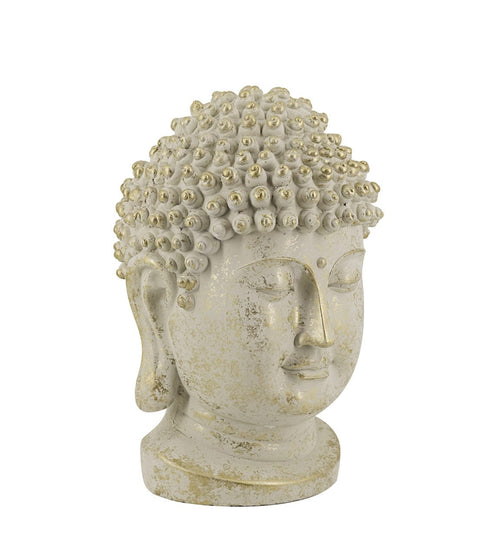 Moycor Decorazione Buddha Head Oro